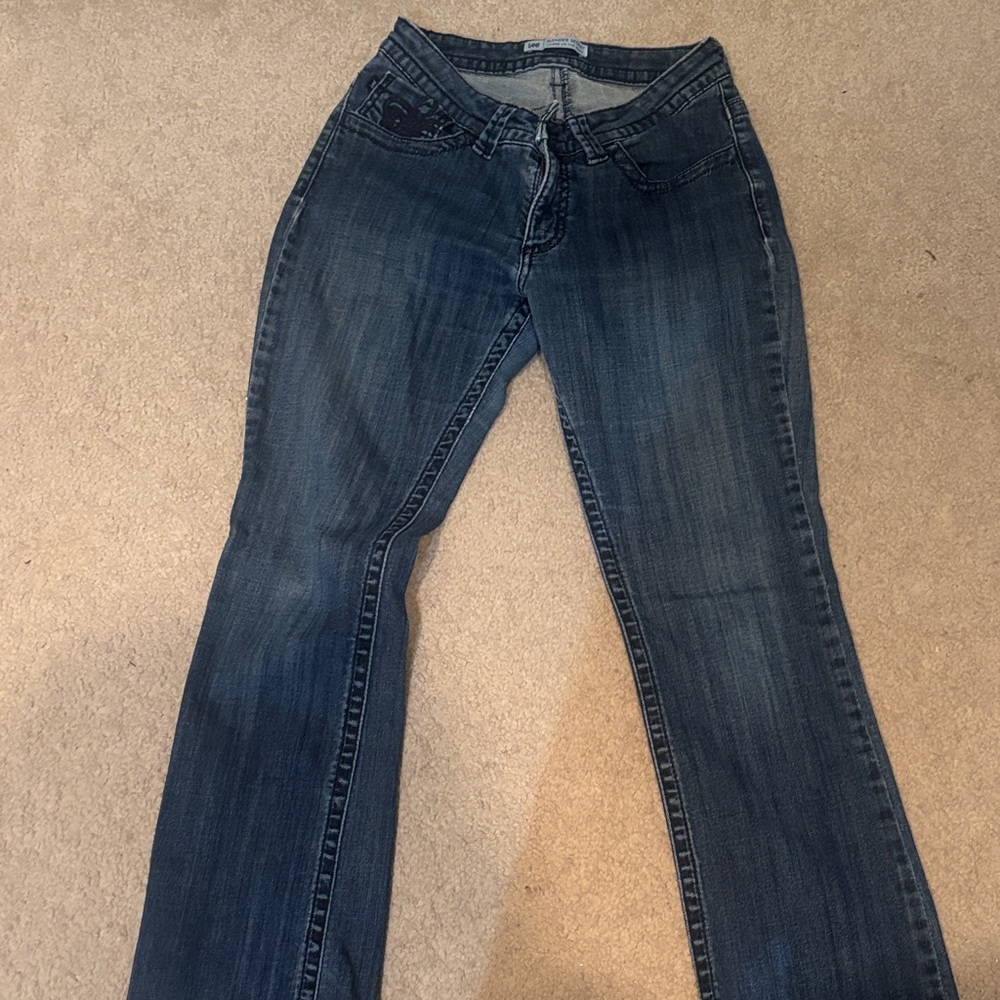 Lee Women's Dark Blue Boot Cut Jeans